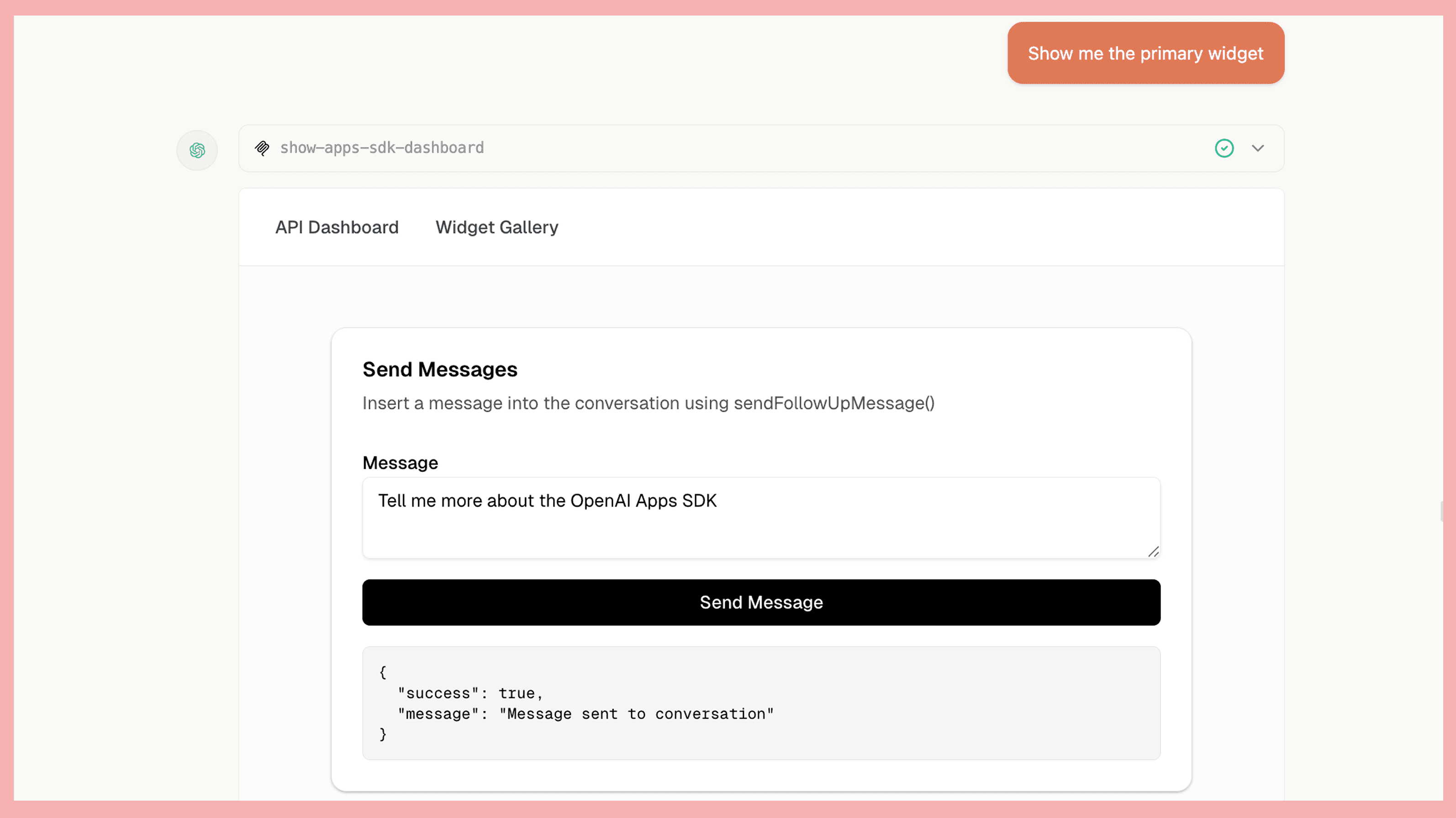 Open AI Apps SDK - Server Everything