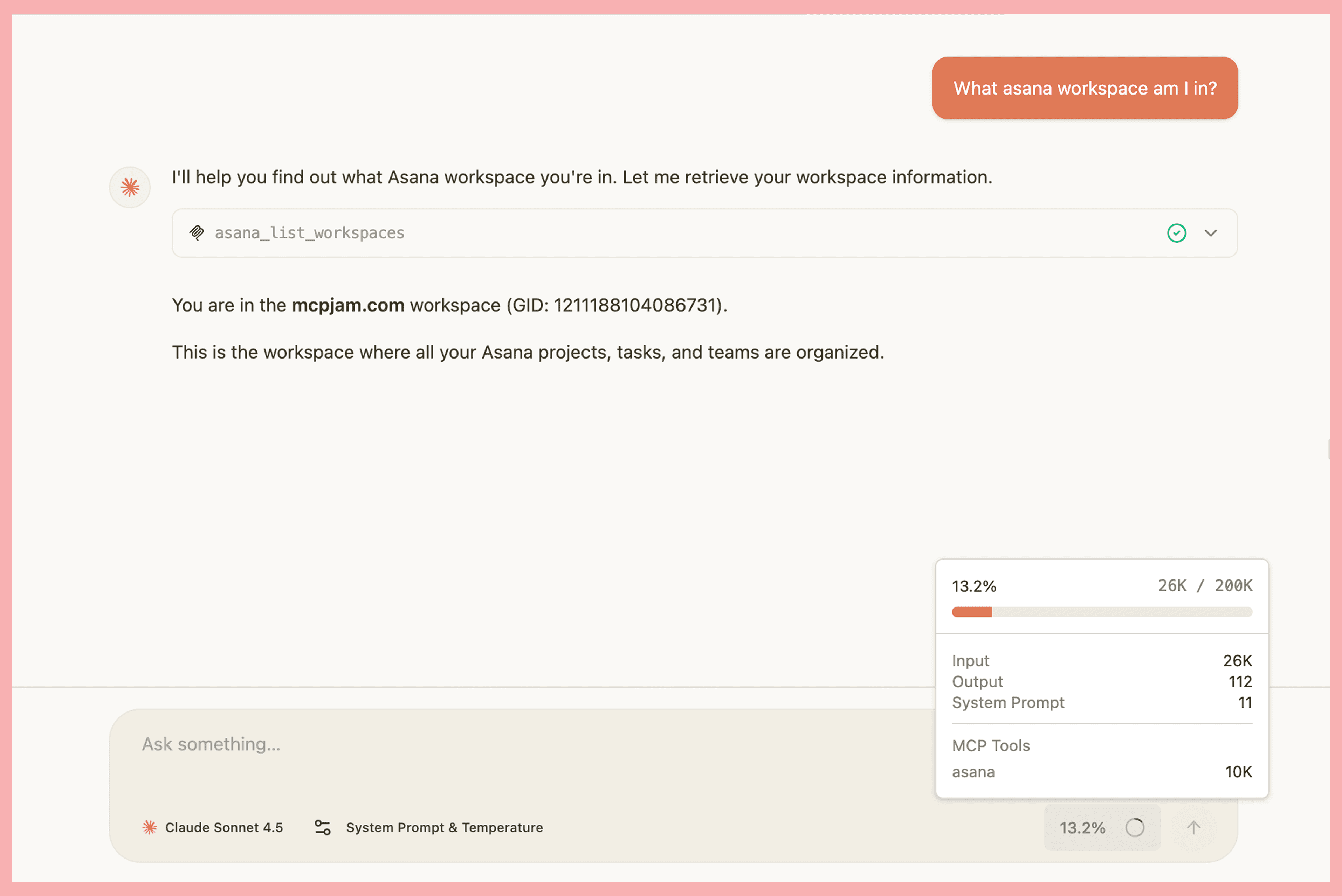 Track your MCP server's token use