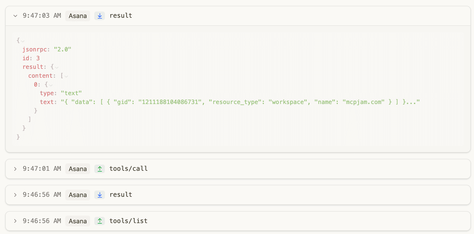 JSON-RPC level debugging