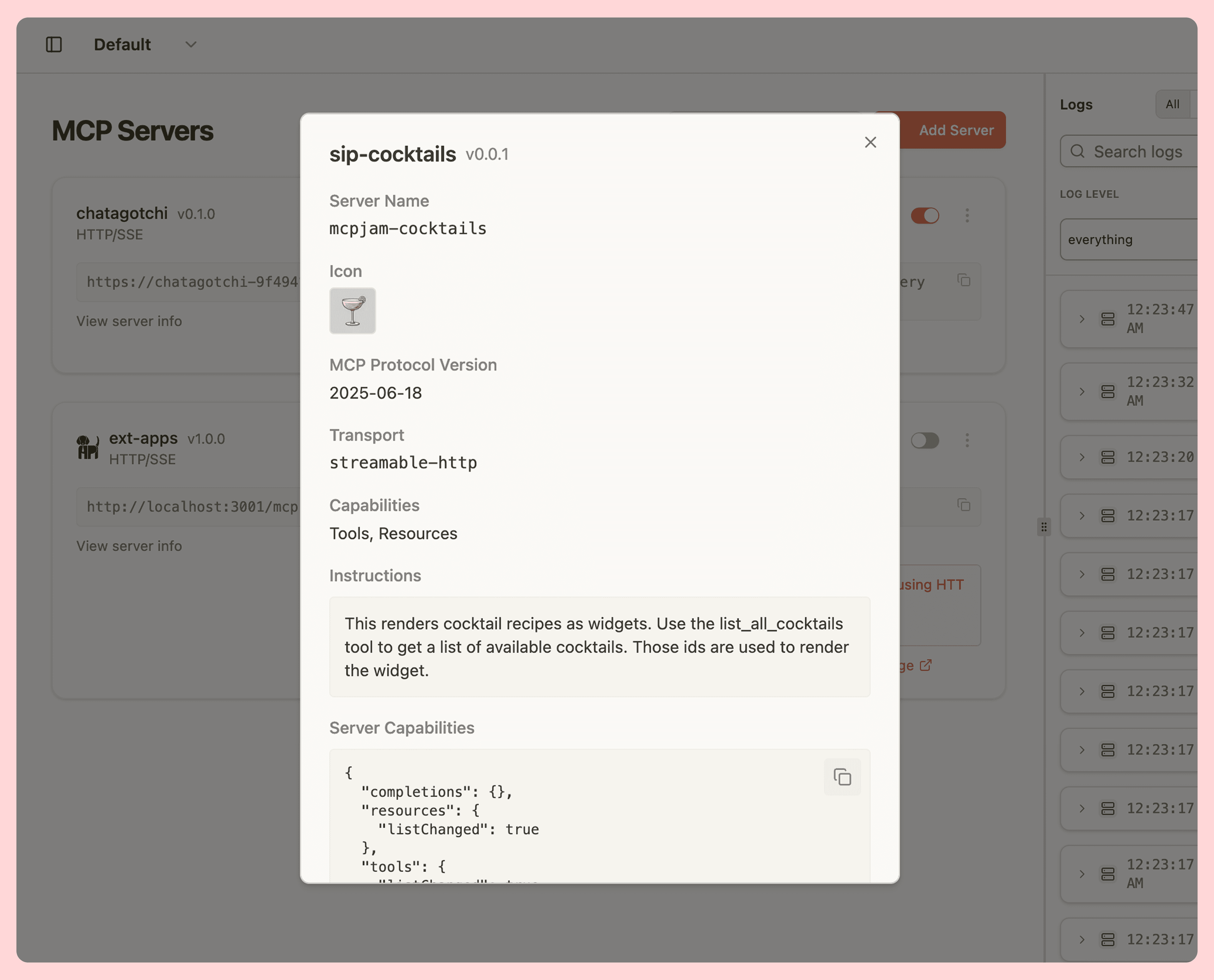 MCP icons example